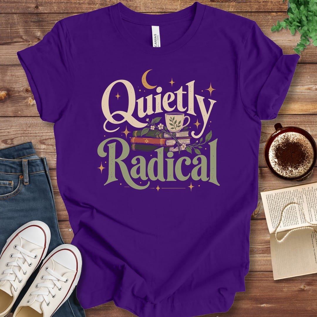 T-Shirt Team Purple / S Quietly Radical T-Shirt