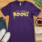 T-Shirt Team Purple / S Read Banned Books Skull Shirt