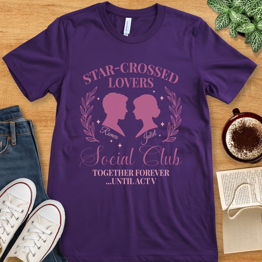 T-Shirt Team Purple / S Romeo & Juliet Shirt - Star Crossed Lovers Social Club