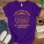 T-Shirt Team Purple / S Well Read Woman Bookish T-Shirt