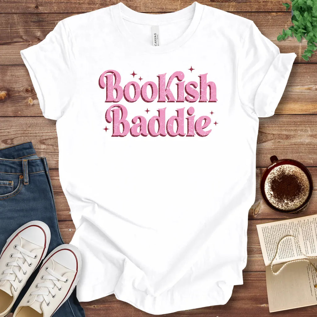T-Shirt White / S Bookish Baddie T-Shirt