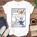 T-Shirt White / S The Wonderful Wizard of Oz Book Cover T-Shirt