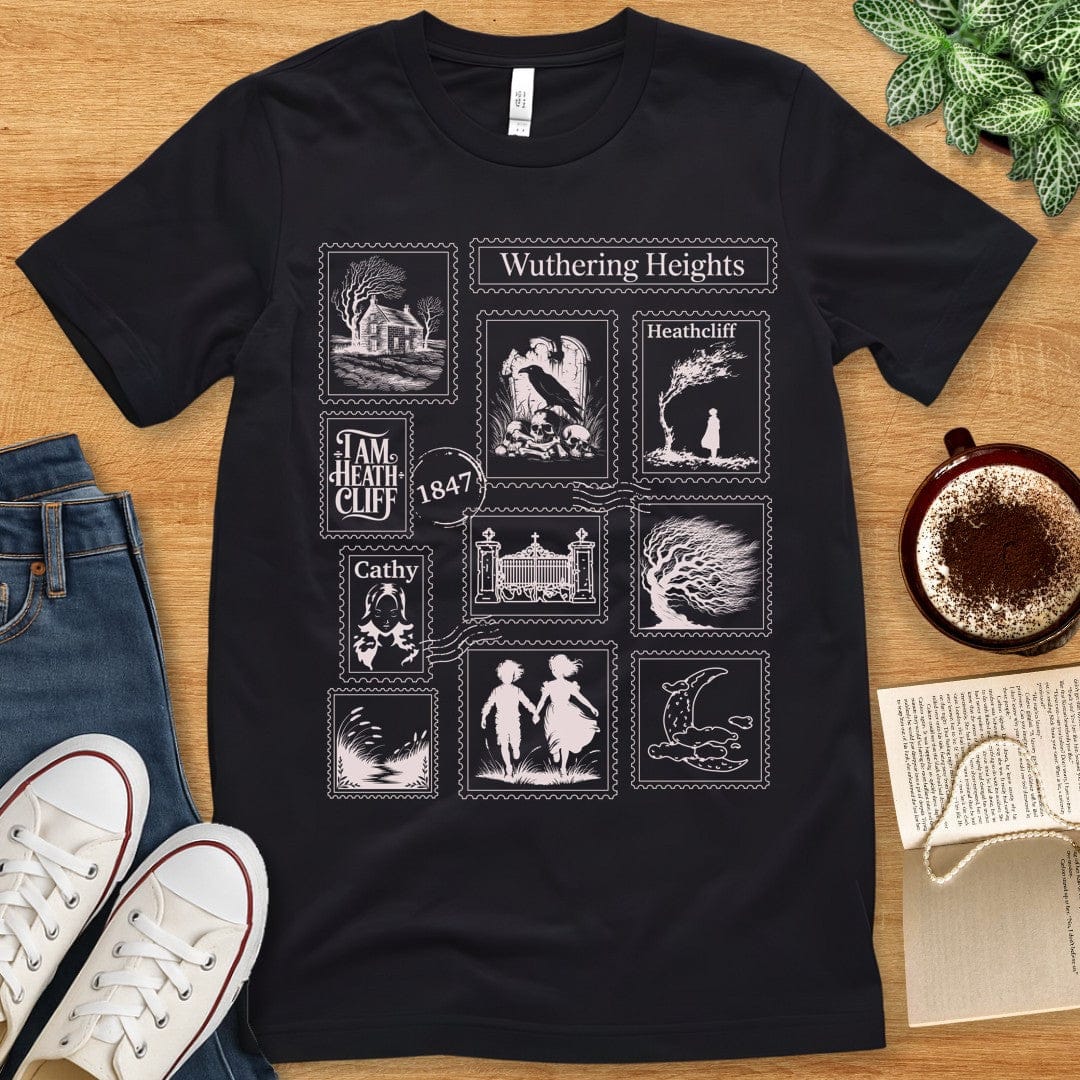T-Shirt Wuthering Heights Stamps T-shirt