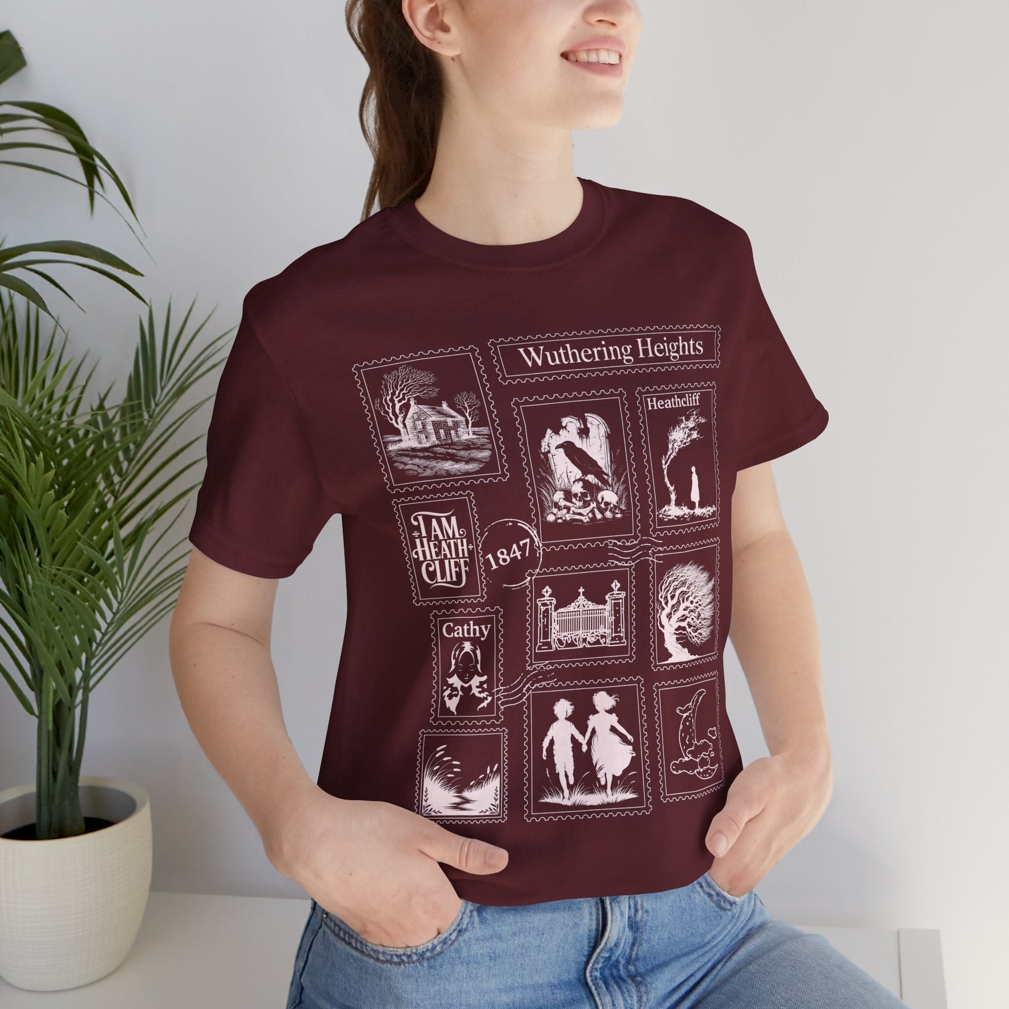 T-Shirt Wuthering Heights Stamps T-shirt