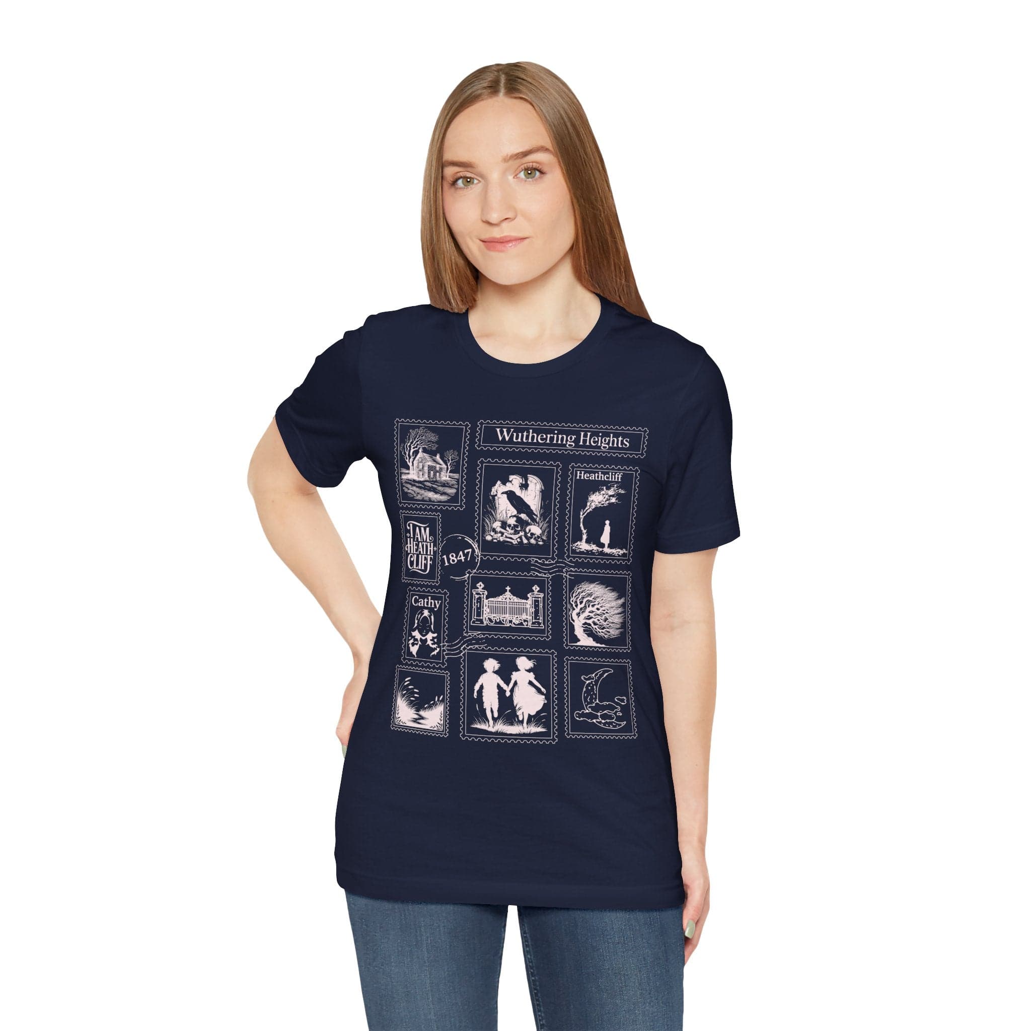 T-Shirt Wuthering Heights Stamps T-shirt