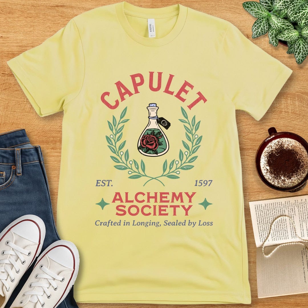 T-Shirt Yellow / S Capulet Alchemy Society Shirt – Romeo and Juliet