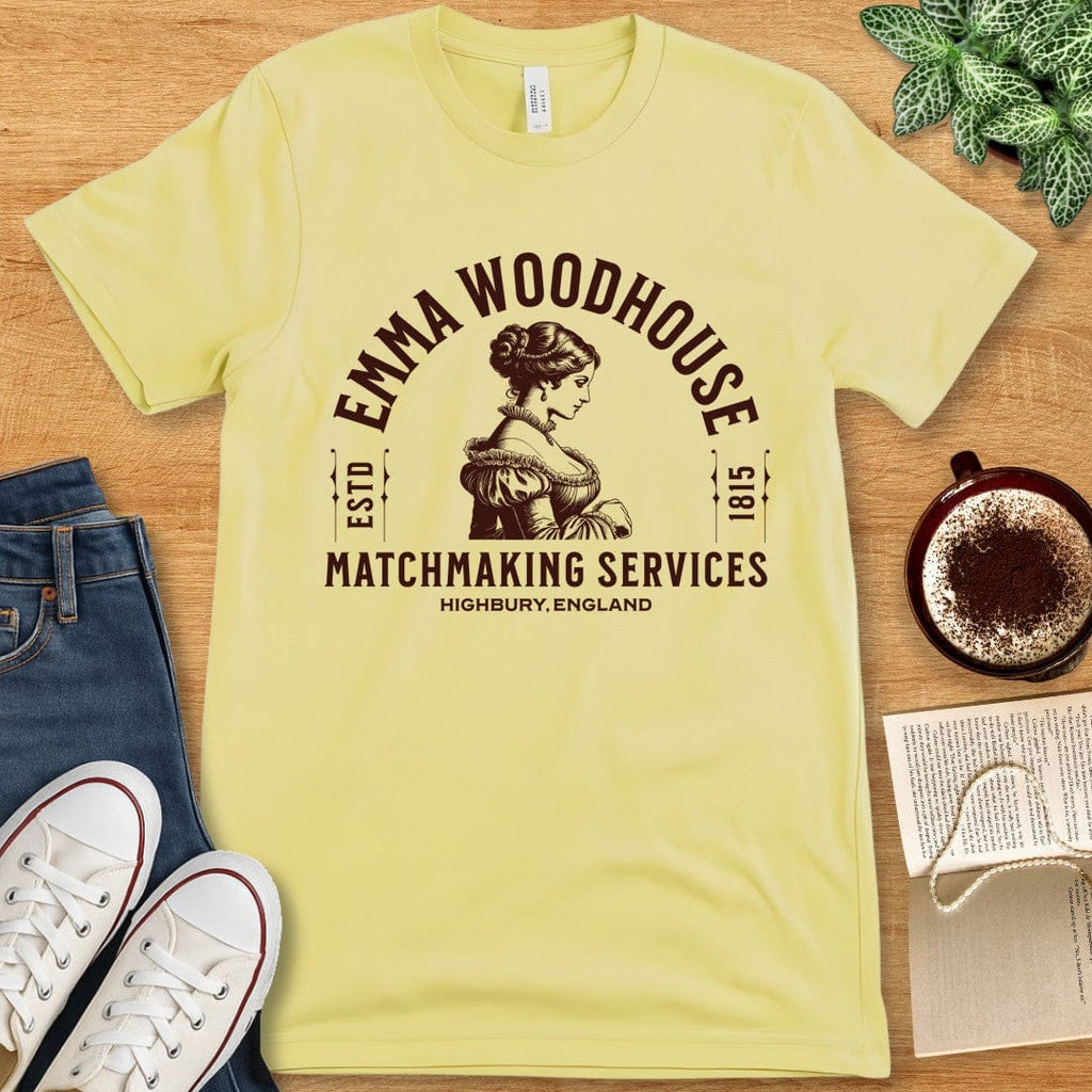 T-Shirt Yellow / S Emma Woodhouse Shirt – Jane Austen