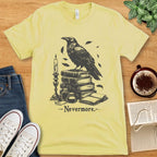 T-Shirt Yellow / S The Raven Nevermore Shirt