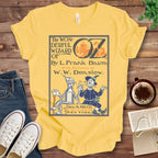 T-Shirt Yellow / S The Wonderful Wizard of Oz Book Cover T-Shirt