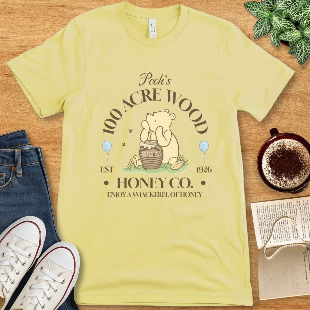 T-Shirt Yellow / S Winnie the Pooh Honey Co. Shirt