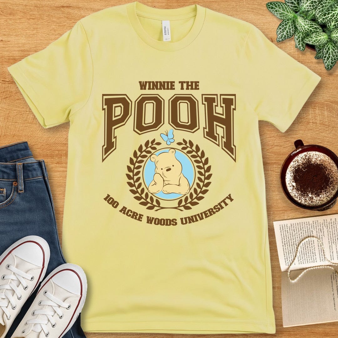 T-Shirt Yellow / S Winnie the Pooh University Shirt